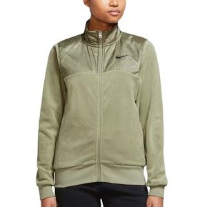 Women's Nike Sportswear Stardust Plush Track Jacket SZ Small NWT